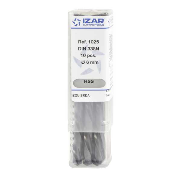 Broca 11,00 mm HSS DIN338N Izquierda -1025- IZAR
