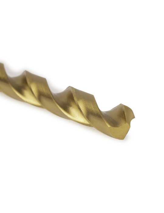 Broca 9,40 mm HSS DIN340N Larga TIN -1030- IZAR