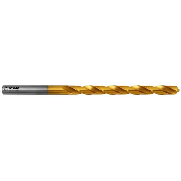 Broca 17,00 mm HSS DIN340N Larga TIN -1030- IZAR