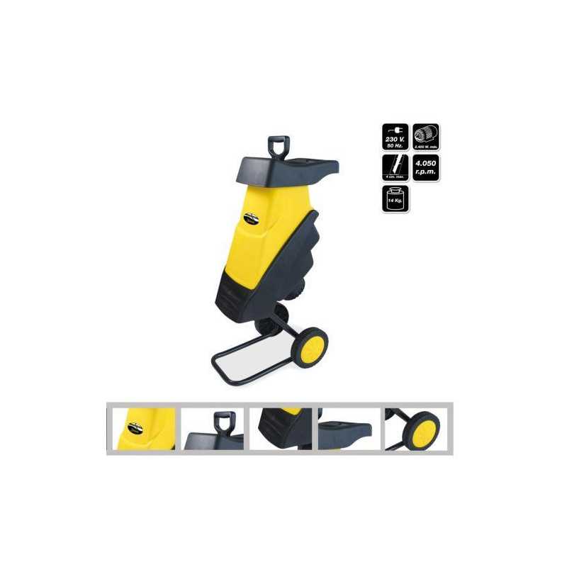Biotriturador GARLAND 2400w. Chipper 100E