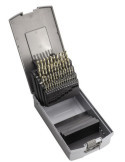 Juego Brocas 1-5,9X0,10 Zirkon (1015) DIN338N 50-UDS. Punta Zirkonio -1405- IZAR
