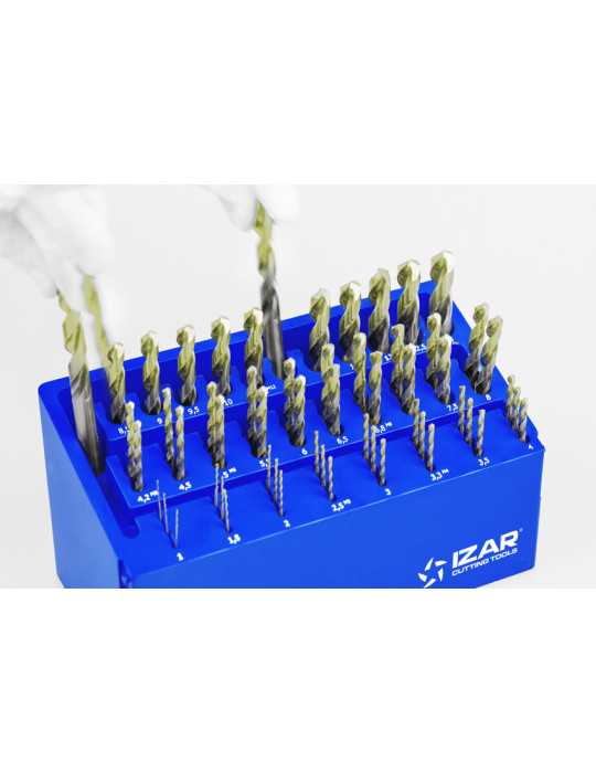 1-13X0,50 + Previos Roscado HSS Zirkon (1015) -1410- IZAR