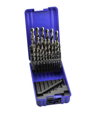 Juego Brocas 1-13X0,50 HSS Split Point C (1013) DIN338 25-UDS. -1456- IZAR