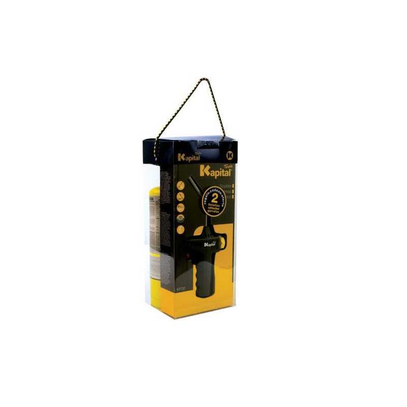 Kit soplete KAPITAL kt737 + 2 botellas MAP-PLUS KT737P