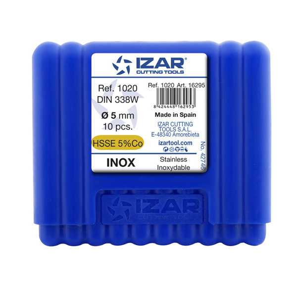Juego Brocas 1-13X0,50 HSS Co Inox (1020) DIN338 25-UDS. -1456- IZAR