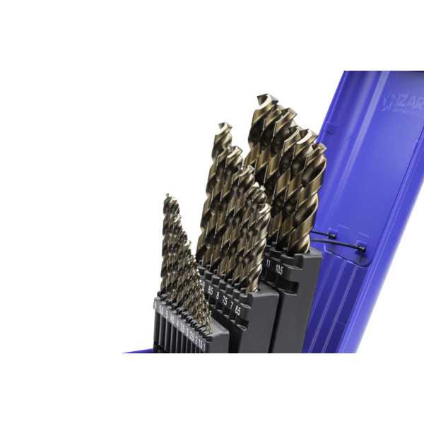 Juego Brocas 1-13X0,50 HSS Co Multi-Inox (1021) DIN338 25-UDS. -1456- IZAR