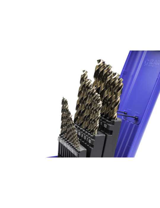 Juego Brocas 1-13X0,50 HSS Co Multi-Inox (1021) DIN338 25-UDS. -1456- IZAR