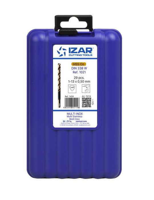 1-13X0,50 + Previos Roscado HSSE Multi-Inox (1021) -1459- IZAR
