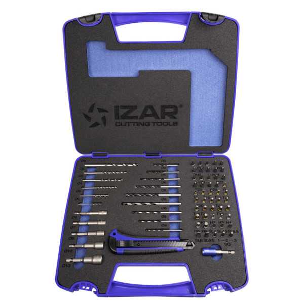 Set Mixto Set Mixto Brocas / Puntas Atornillar 72 PCS. -1461- IZAR