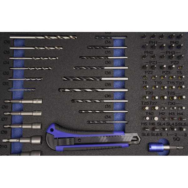Set Mixto Set Mixto Brocas / Puntas Atornillar 72 PCS. -1461- IZAR
