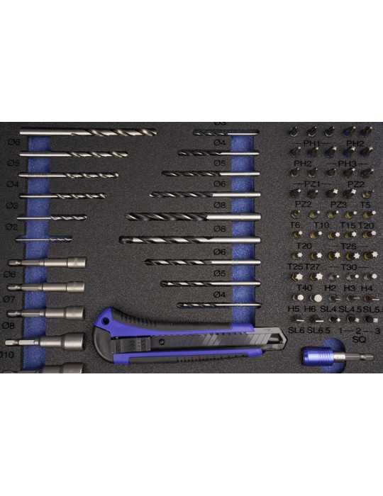Set Mixto Set Mixto Brocas / Puntas Atornillar 72 PCS. -1461- IZAR