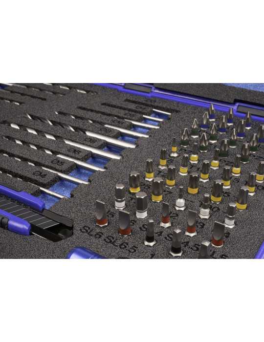 Set Mixto Set Mixto Brocas / Puntas Atornillar 72 PCS. -1461- IZAR