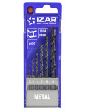 Juego Brocas 2-3-4-5-6-8 HSS Speed Pro (1061) DIN338 6-UDS. -1462- IZAR