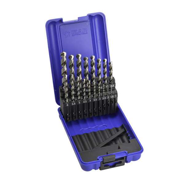 Juego Brocas 1-10X0,50 HSS Co Inox (1020) DIN338 19-UDS. -1466- IZAR