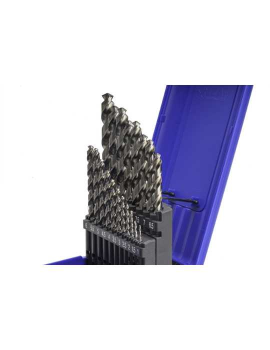 Juego Brocas 1-10X0,50 HSS Co Inox (1020) DIN338 19-UDS. -1466- IZAR