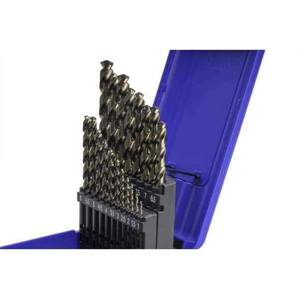 Juego Brocas 1-10X0,50 HSS Co Multi-Inox (1021) DIN338 19-UDS. -1466- IZAR