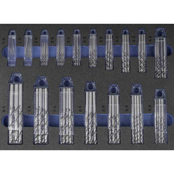 Maletin 1-13X0,50 +3,3 +4,2 HSS (220 UDS. 1013) Brocas DIN338N -1470- IZAR