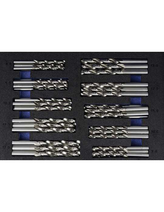 Maletin 1-13X0,50 +3,3 +4,2 HSS (220 UDS. 1013) Brocas DIN338N -1470- IZAR