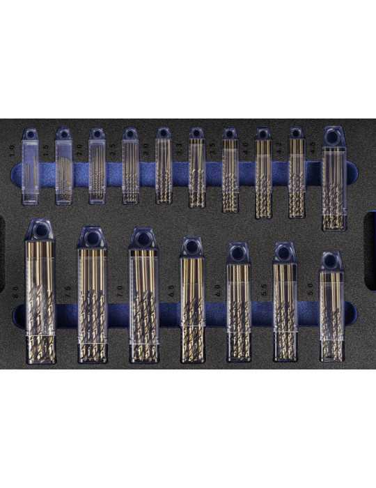 Maletin 1-13X0,50 +3,3 +4,2 HSSE (220 UDS. 1016) Brocas DIN338N -1470- IZAR