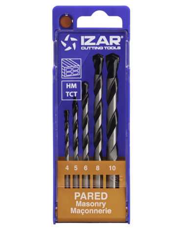 Juego Brocas 4-10 (1880) Pared 5-UDS. -1485- IZAR