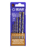 Juego Brocas 4-10 (1886) Pared Profesional 5-UDS. -1486- IZAR