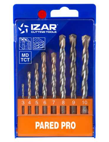 Juego Brocas 3-10 (1886) Pared Profesional 8-UDS. -1487- IZAR