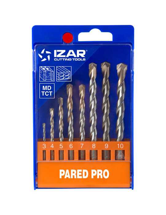Juego Brocas 3-10 (1886) Pared Profesional 8-UDS. -1487- IZAR