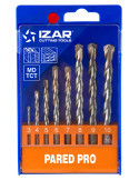 Juego Brocas 3-10 (1886) Pared Profesional 8-UDS. -1487- IZAR