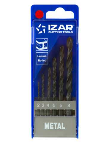 Juego Brocas 2-8 (1009) Laminadas 6-UDS. -1490- IZAR