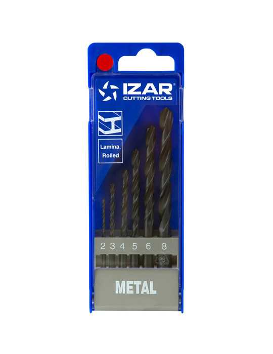 Juego Brocas 1-10X0,50 (170 UDS. 1009) Laminadas 170-UDS. -1499- IZAR