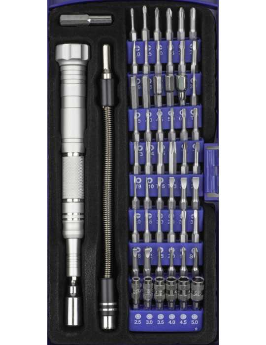 Set Reparador Set Reparacion Moviles-Tabletas 58 PCS. Dispositivos Electronicos -1510- IZAR