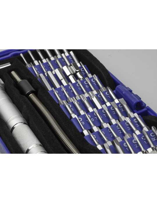 Set Reparador Set Reparacion Moviles-Tabletas 58 PCS. Dispositivos Electronicos -1510- IZAR