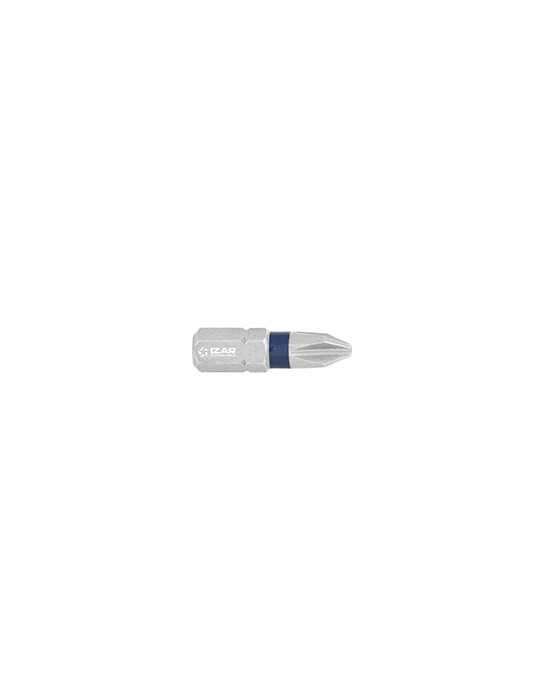 Punta Atornillar PH 3 DIN3126 Standard L25 - (pack 50 pcs. - EUR/pack) -1520- IZAR