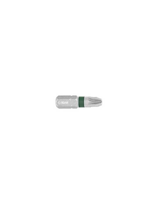 Punta Atornillar PZ 3 DIN3126 Standard L25 - (pack 25 pcs. - EUR/pack) -1520- IZAR