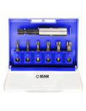 Punta Atornillar Set T10-15-20-25-30-40 DIN3126 Torsion -1521- IZAR