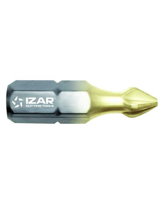 Punta Atornillar Torx 40 DIN3126 Zirkonio L25 - (pack 5 uds. - EUR/pack) -1522- IZAR