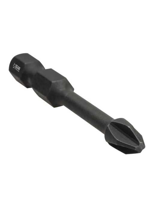 Punta Atornillar PH 3 E6.3 Impacto L50 - (pack 2 pcs. - EUR/pack) -1523- IZAR