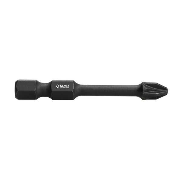 Punta Atornillar PZ 3 E6.3 Impacto L50 - (pack 2 pcs. - EUR/pack) -1523- IZAR