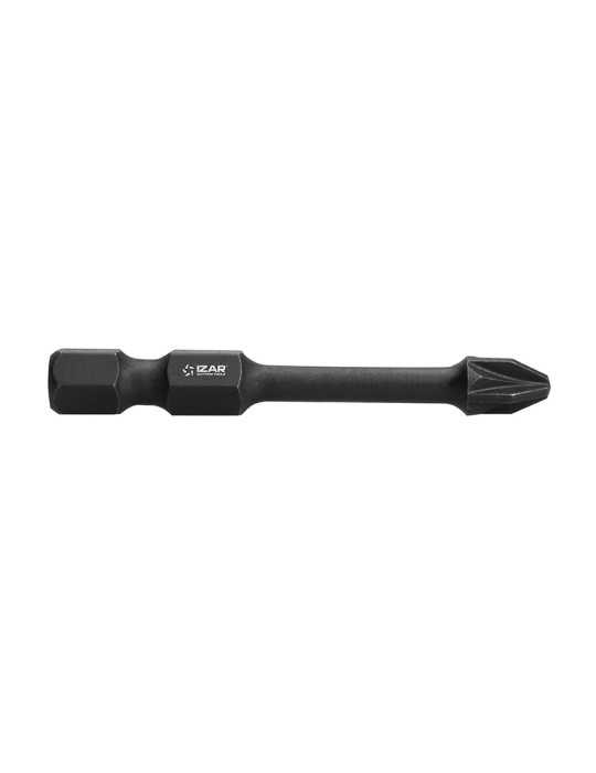 Punta Atornillar PZ 3 E6.3 Impacto L50 - (pack 2 pcs. - EUR/pack) -1523- IZAR