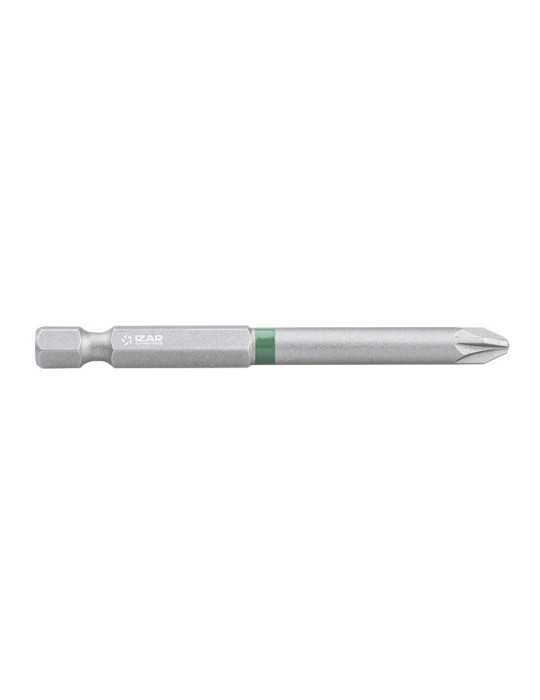 Punta Atornillar PZ 3 DIN3126 Standard Larga L75 - (pack 5 pcs. - EUR/pack) -1524- IZAR