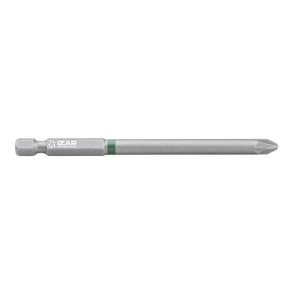 Punta Atornillar PZ 3 DIN3126 Standard Larga L100 - (pack 1 pc. - EUR/pack) -1524- IZAR
