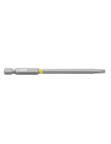 Punta Atornillar Torx 40 DIN3126 Standard Larga L100 - (pack 5 pcs. - EUR/pack) -1524- IZAR