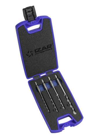 Broca Set 04-05-06-08 mm Pared HEX E6,3 -1601- IZAR 2