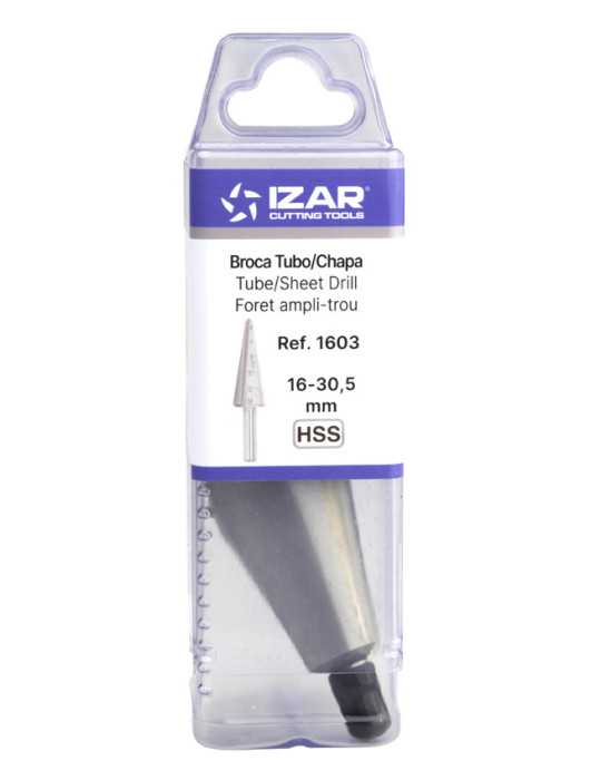 Broca 03,0X14,0 mm HSS Tubo-Chapa -1603- IZAR