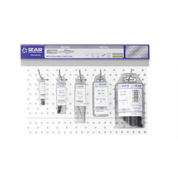 Broca 08,0X20,0 mm HSS Tubo-Chapa -1603- IZAR