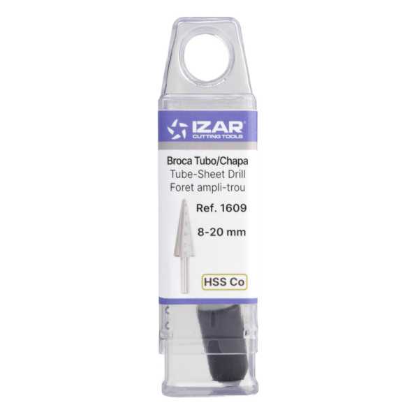 Broca 03,0X14,0 mm HSS Co Tubo-Chapa -1609- IZAR