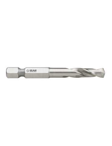 Broca 4,10 mm HSS Hexagonal Extra Corta 1/4 DIN E6.3 Metal -1611- IZAR