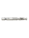 Broca 7,00 mm HSS Hexagonal Extra Corta 1/4 DIN E6.3 Metal -1611- IZAR