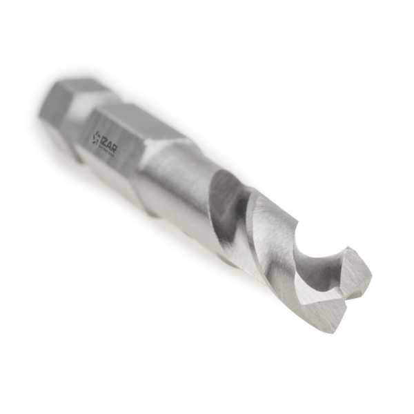 Broca 8,00 mm HSS Hexagonal Extra Corta 1/4 DIN E6.3 Metal -1611- IZAR