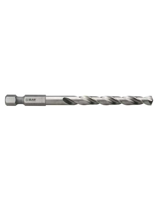 Broca 9,50 mm HSS Hexagonal 1/4 Larga DIN E6.3 Metal -1613- IZAR